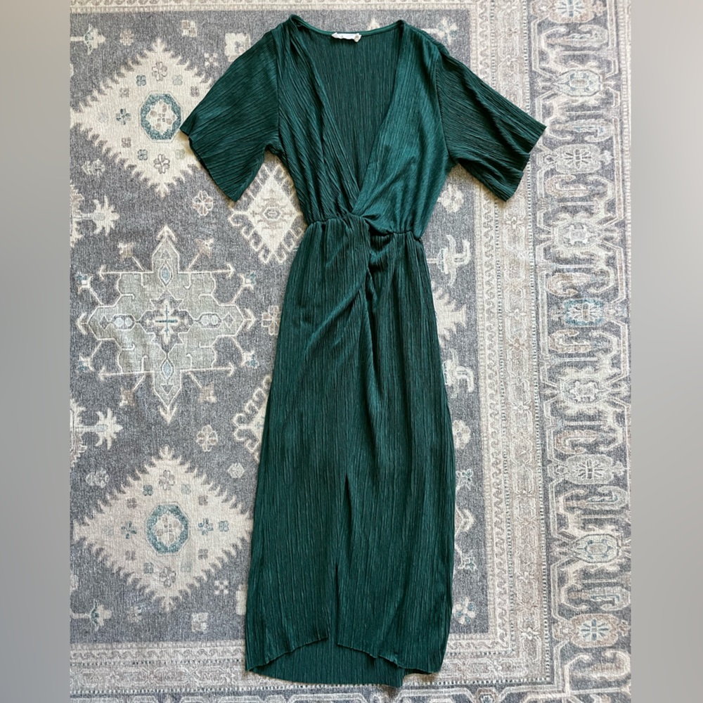 EUC WO Emerald Midi Dress